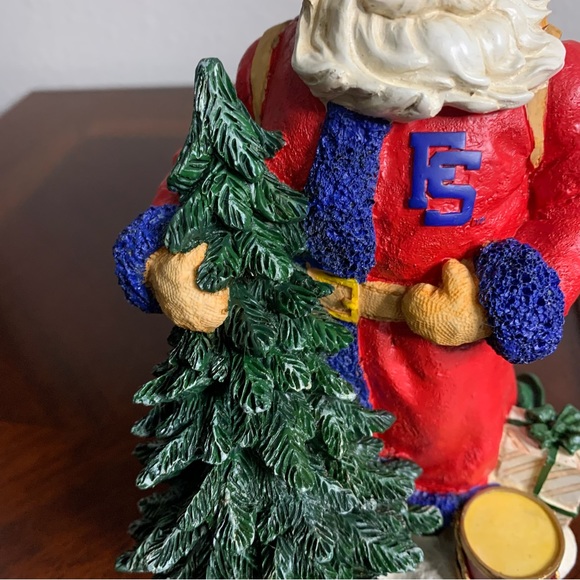 BNIB Collegiate Collectables Fresno State Santa Claus Statue - Picture 3 of 11
